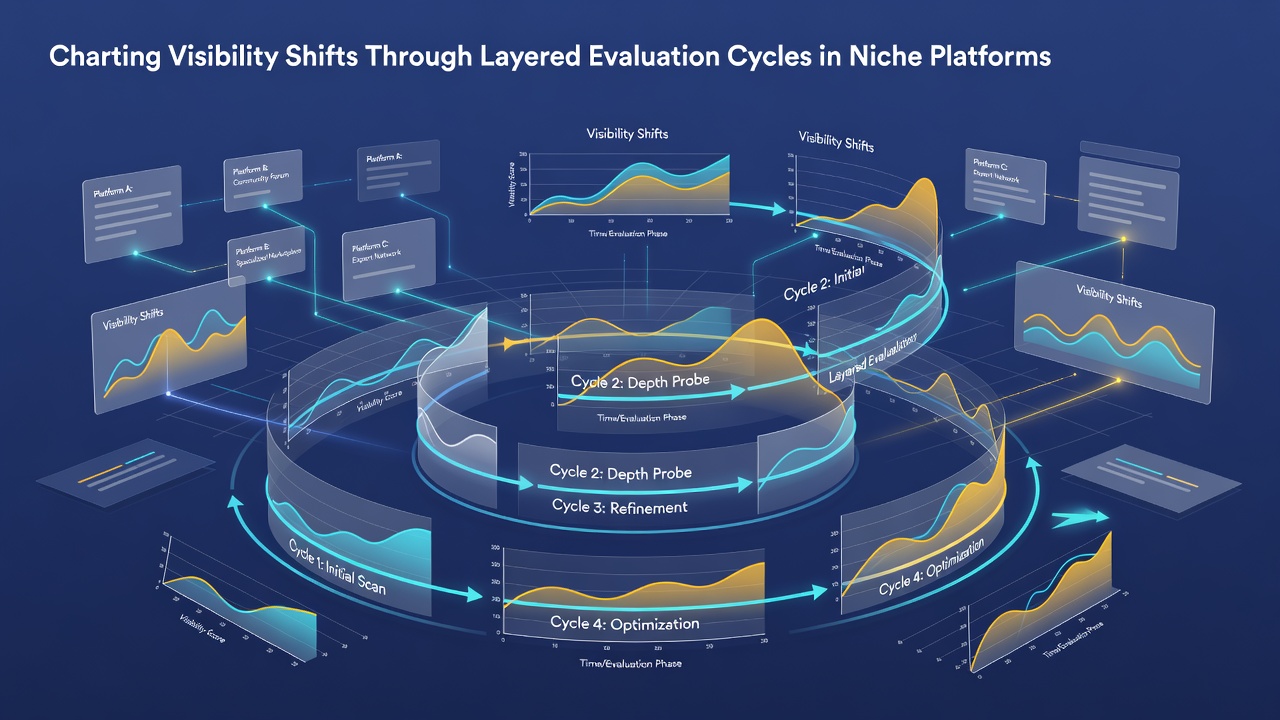 Data visualization of visibility changes across evaluation layers in October 2026 platform updates