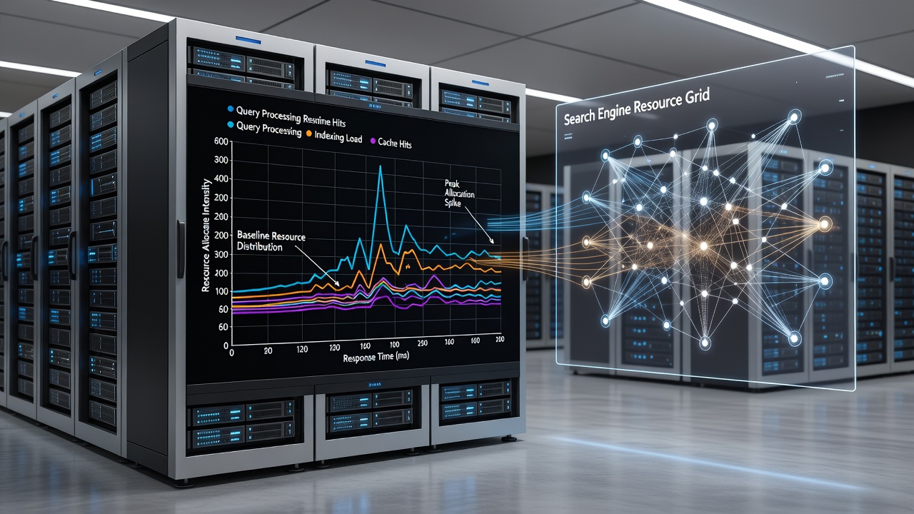 Analysis of server logs during site architecture changes and search engine resource reallocation